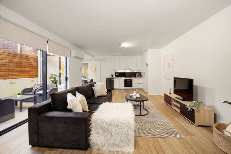 Main view of Homely apartment listing, 1/22 Saxon Street, Brunswick VIC 3056