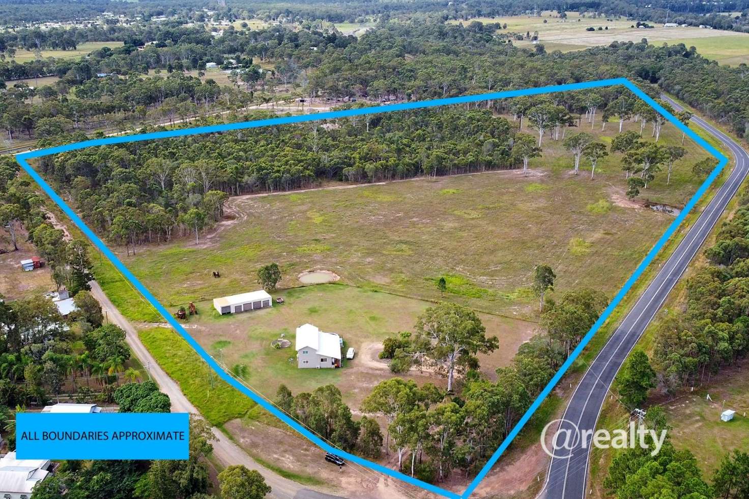 Main view of Homely acreageSemiRural listing, 4 Sims Road North, Oakhurst QLD 4650