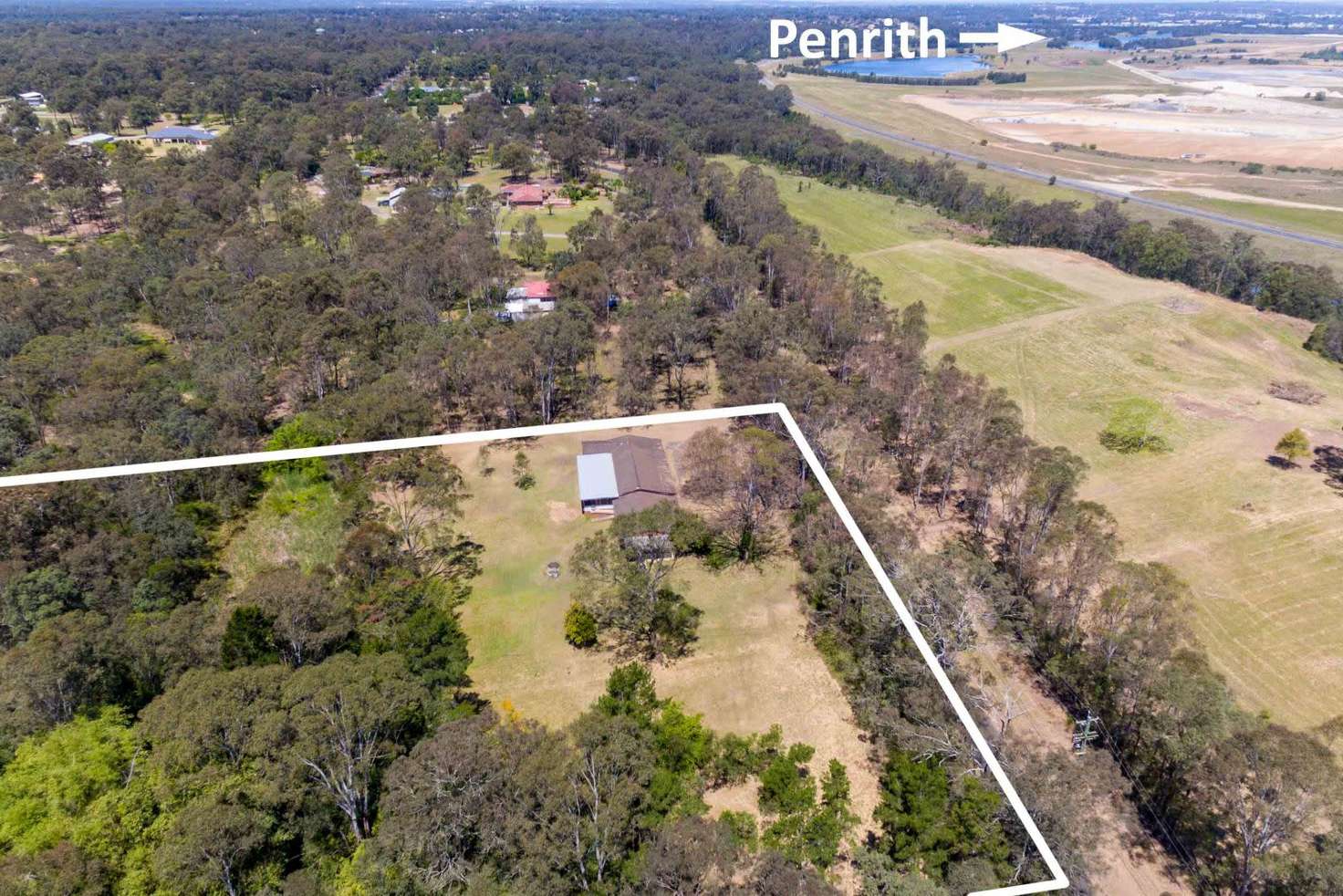 Main view of Homely acreageSemiRural listing, 161 Church Lane, Castlereagh NSW 2749