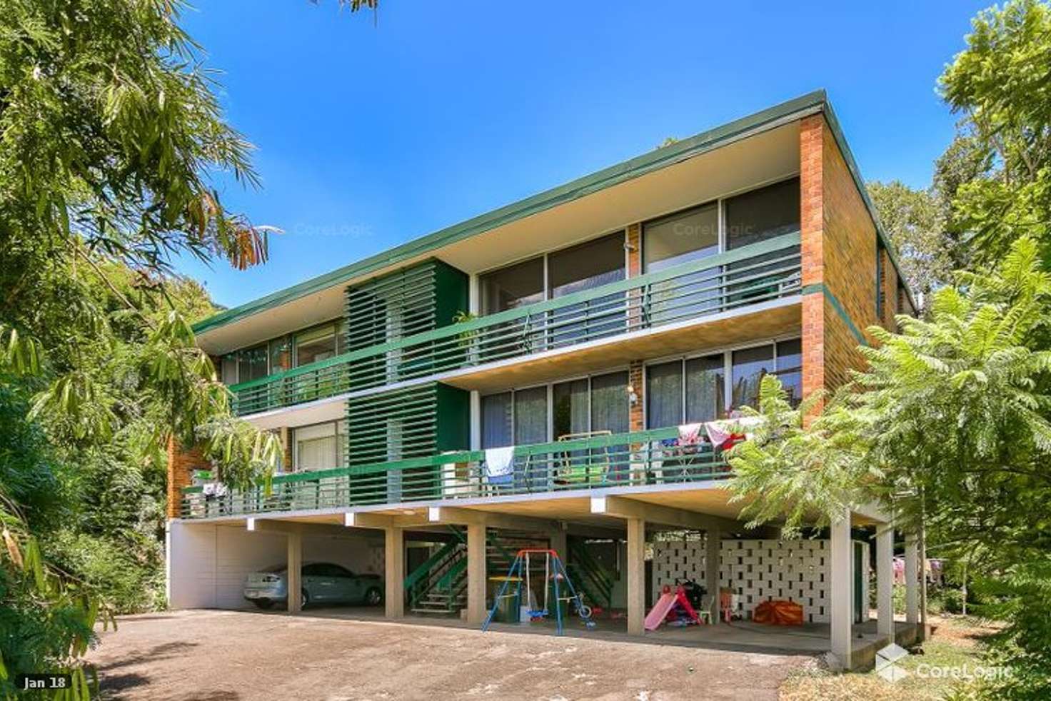 Main view of Homely unit listing, 2/55 Bishop Street, St Lucia QLD 4067