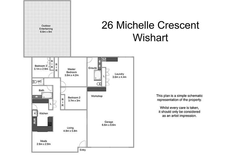 Second view of Homely house listing, 26 Michelle Crescent, Wishart QLD 4122
