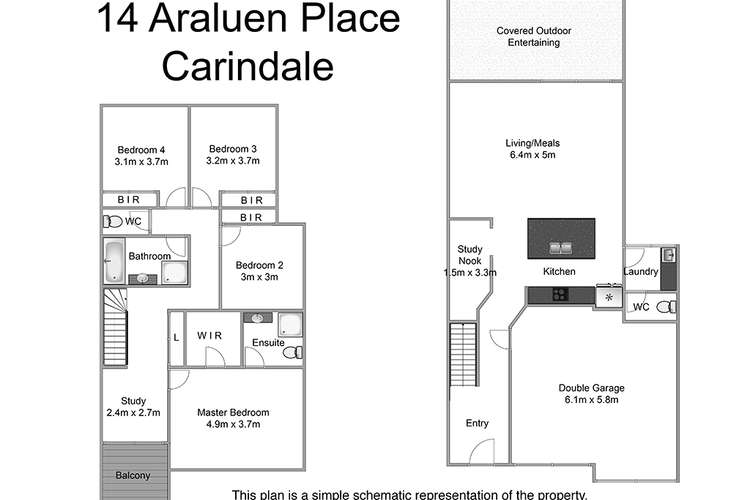 Second view of Homely house listing, 14 Araluen Street, Carindale QLD 4152