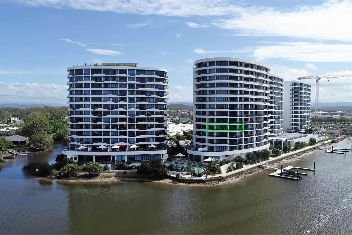 Main view of Homely unit listing, 1405/5 Harbour Side Court, Biggera Waters QLD 4216