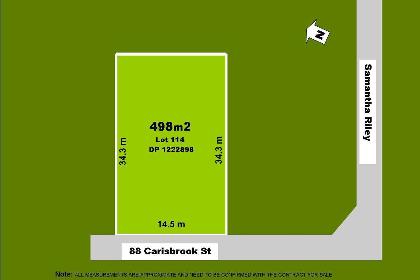 Main view of Homely residentialLand listing, Lot 114 Carisbrook Street, Kellyville NSW 2155