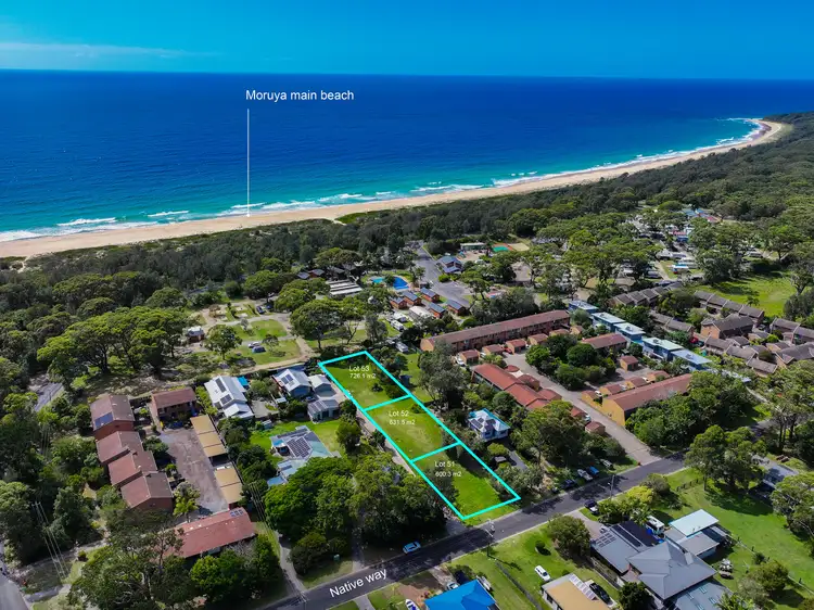 Main view of Homely land listing, 12, 12A And 12B Native Way, Moruya Heads NSW 2537
