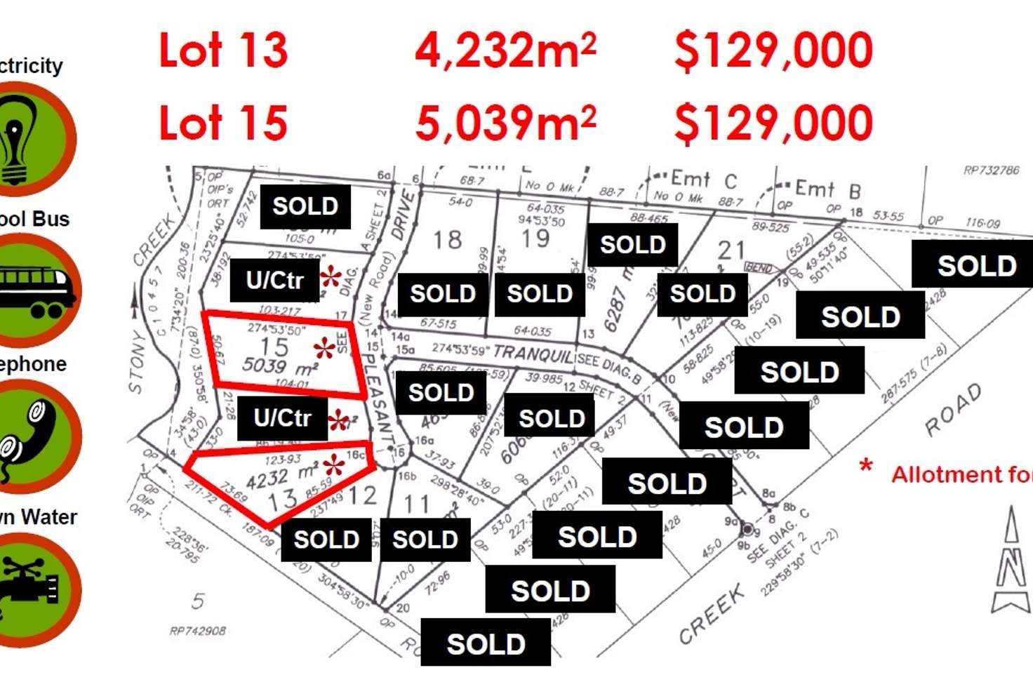 Main view of Homely residentialLand listing, Lot 13 Pleasant Drive, Cardwell QLD 4849