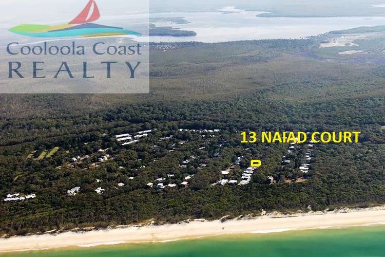 Main view of Homely residentialLand listing, 13 Naiad Court, Rainbow Beach QLD 4581