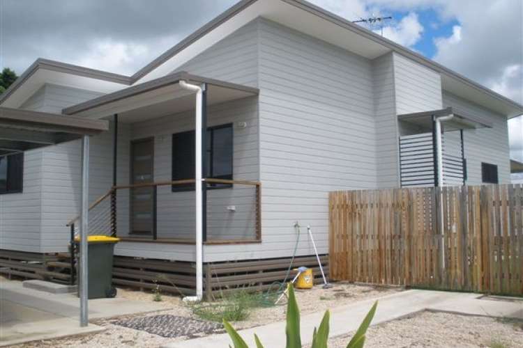 Main view of Homely semiDetached listing, B/1 Gidyea St, Blackwater QLD 4717