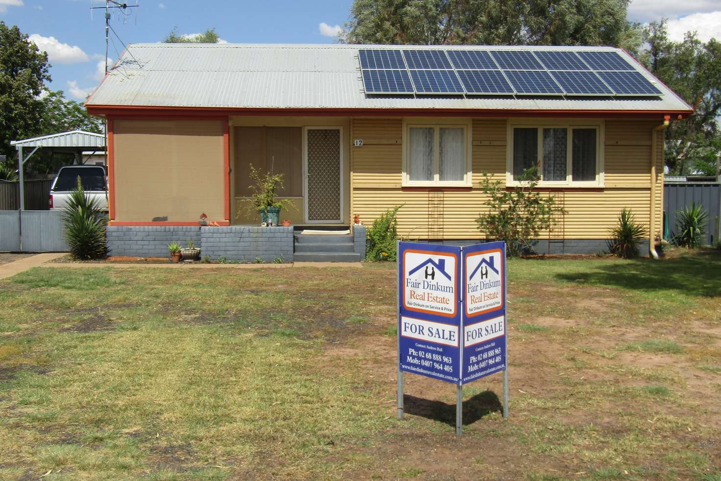 Main view of Homely house listing, 12 Victor St, Trangie NSW 2823