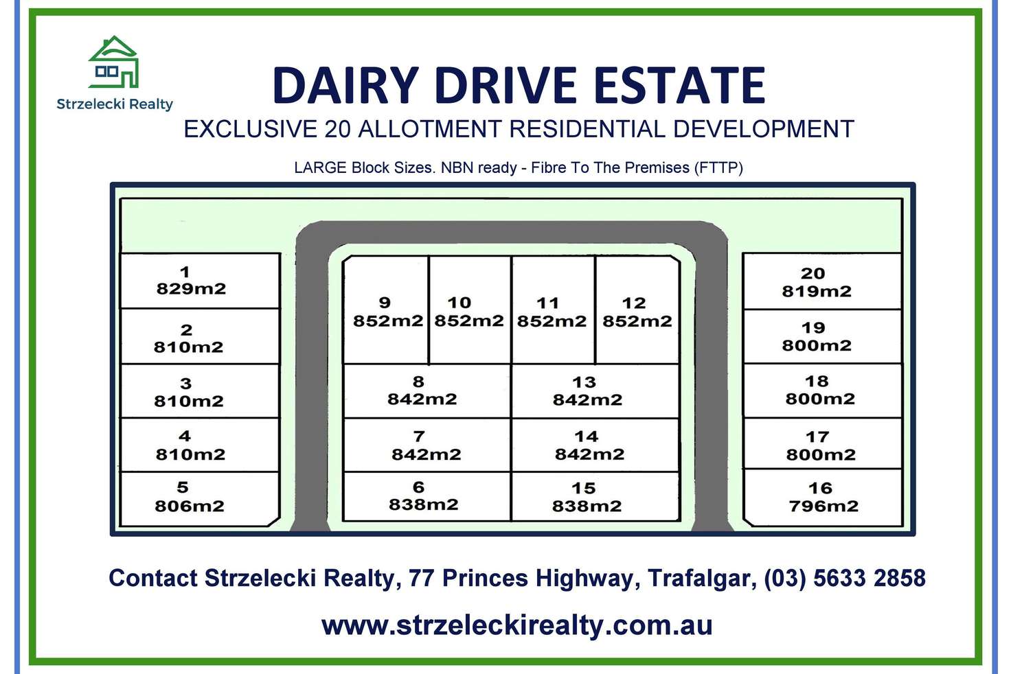 Main view of Homely residentialLand listing, LOT 17 Dairy Drive Estate, Trafalgar VIC 3824