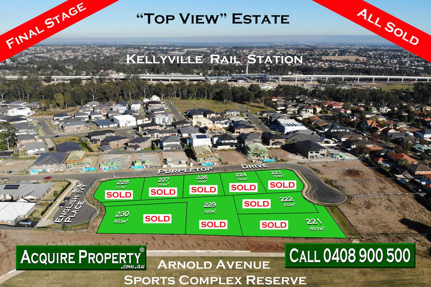 Main view of Homely residentialLand listing, 13 Purpletop Dr, Kellyville NSW 2155