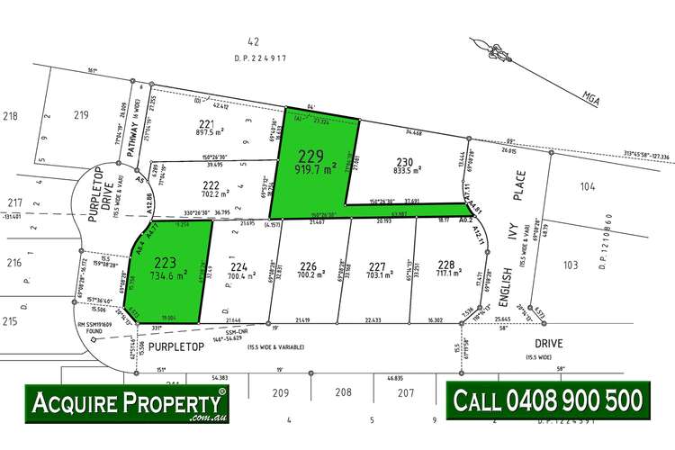 Second view of Homely residentialLand listing, 13 Purpletop Dr, Kellyville NSW 2155