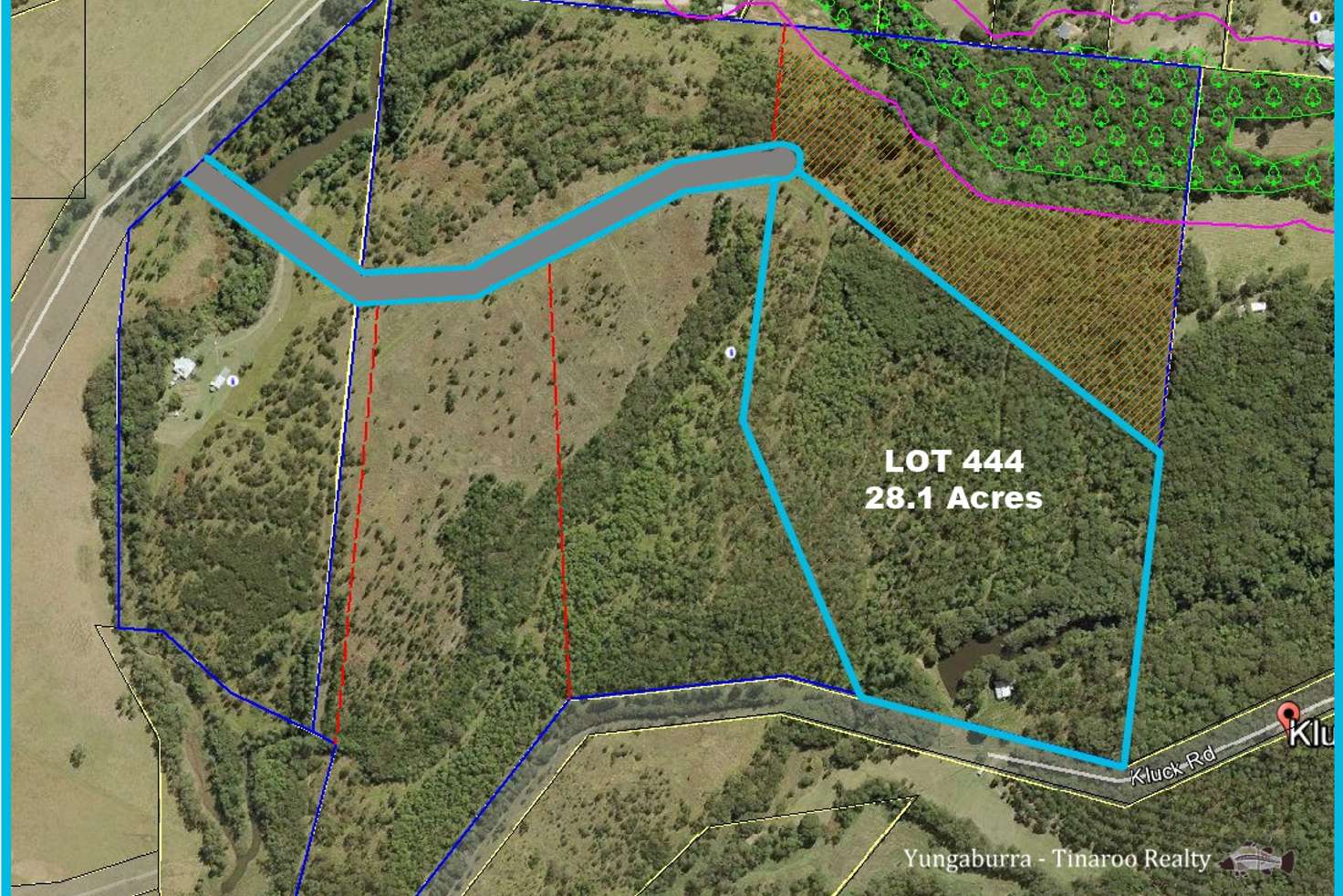 Main view of Homely residentialLand listing, Lot 444 Amy Lee Close, Barrine QLD 4872