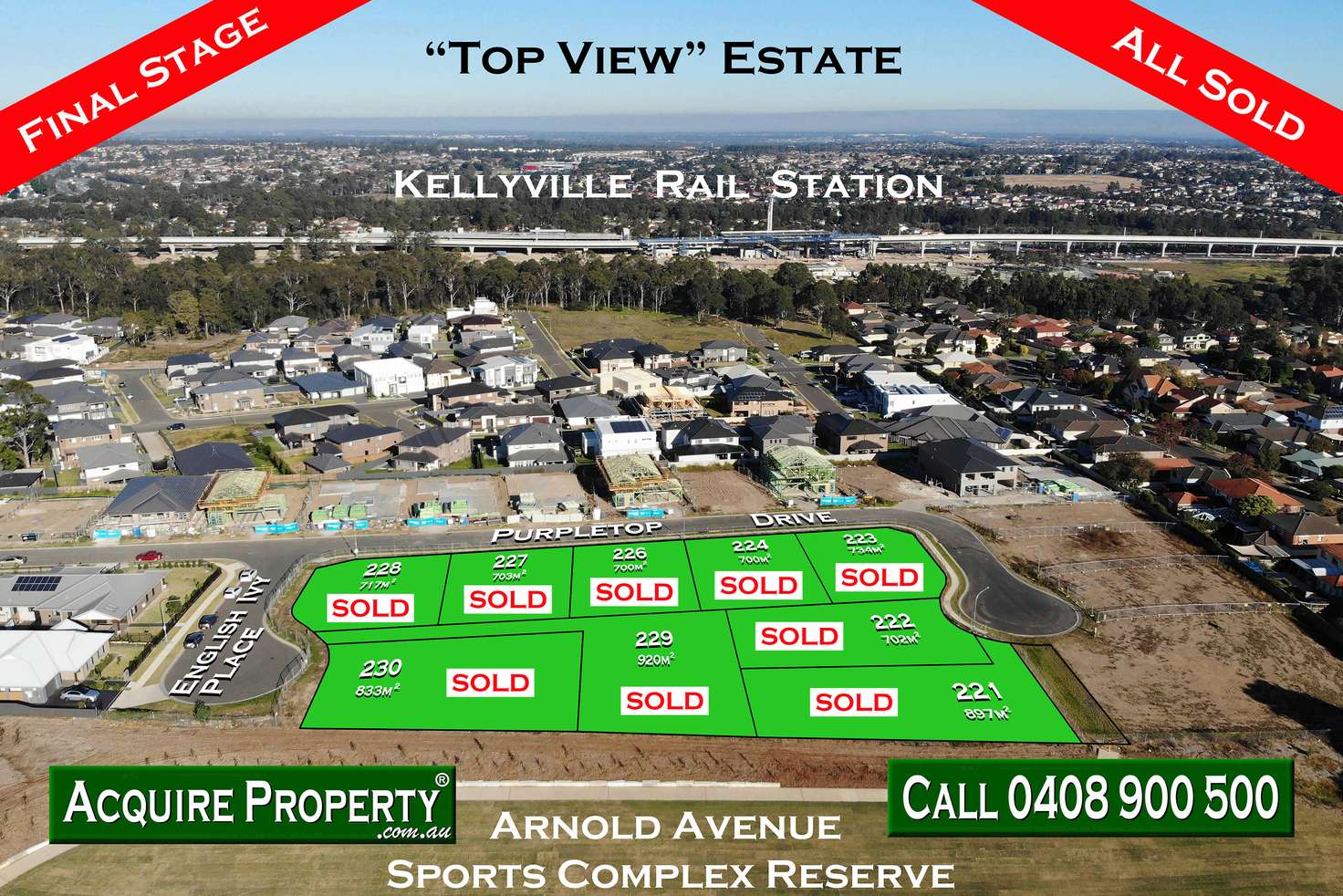 Main view of Homely residentialLand listing, 4 English Ivy Pl, Kellyville NSW 2155