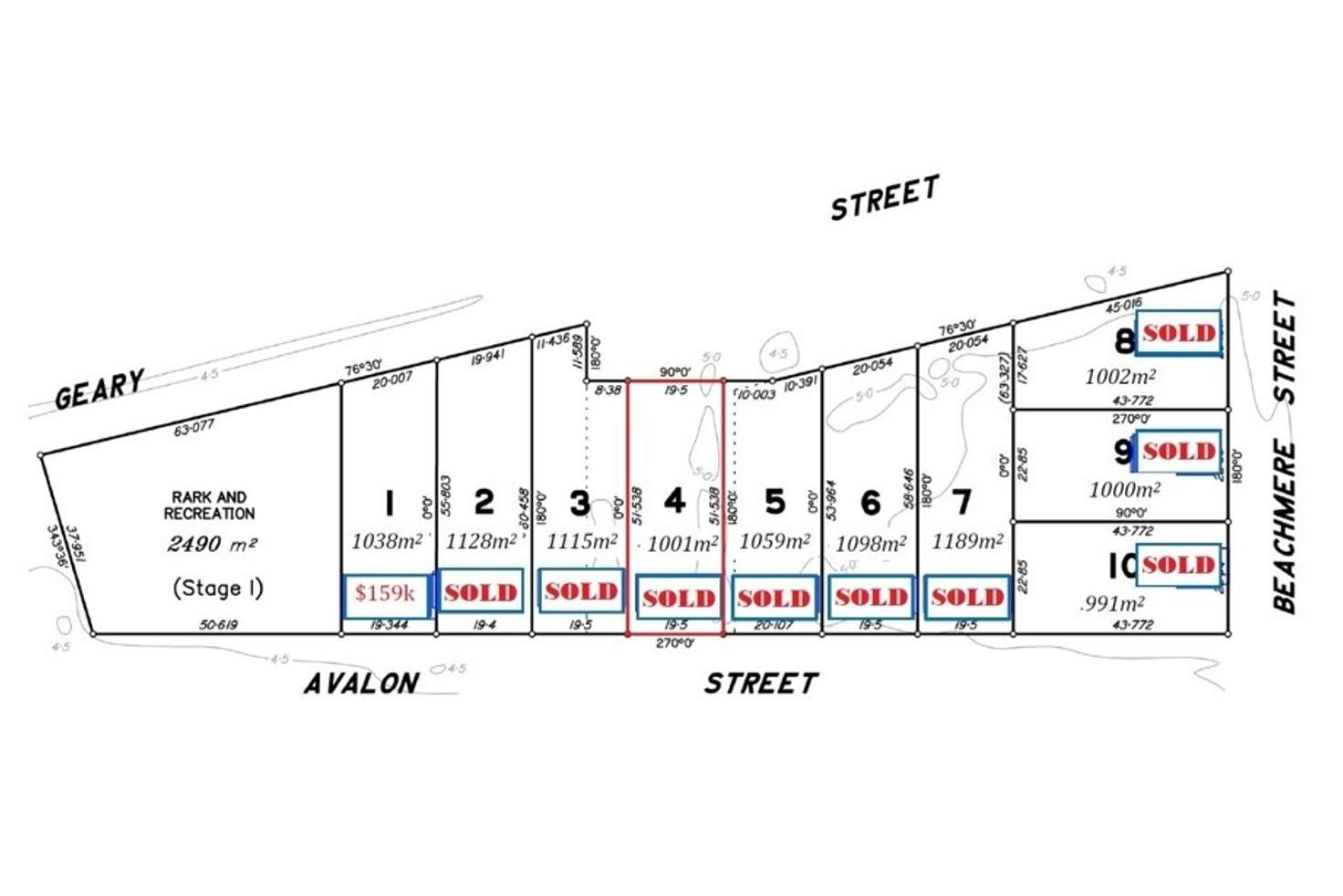 Main view of Homely residentialLand listing, Block 4 Avalon Street, Burnett Heads QLD 4670