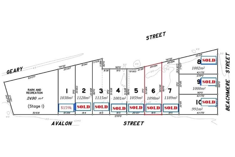 Main view of Homely residentialLand listing, Block 6 Avalon Street, Burnett Heads QLD 4670