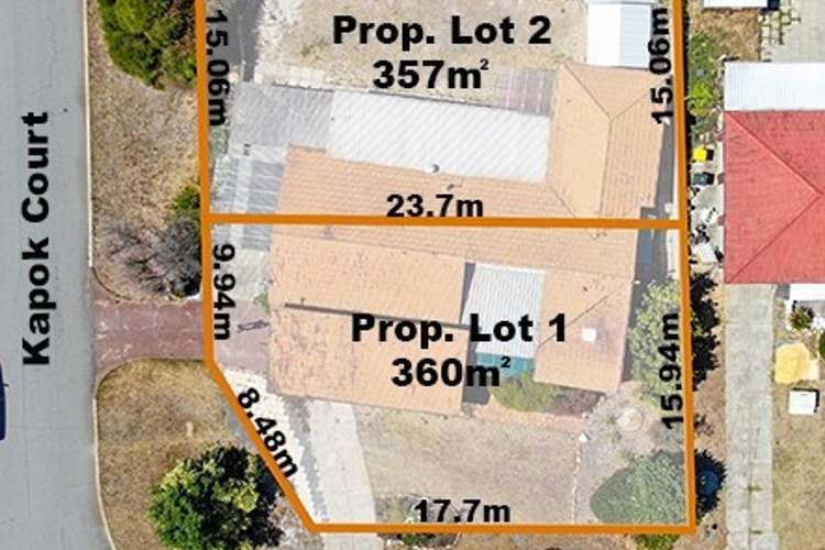 Fourth view of Homely residentialLand listing, Prop Lot 1, 21 Wirilda Way, Parkwood WA 6147