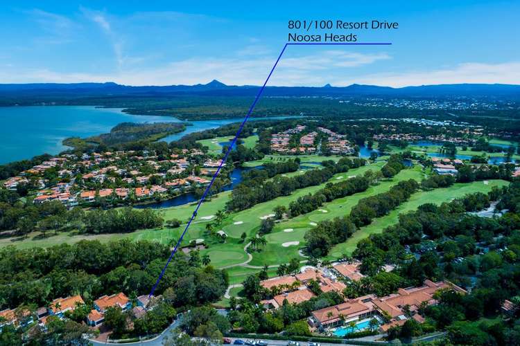 Main view of Homely villa listing, Unit 801/100 Resort Dr, Noosa Heads QLD 4567