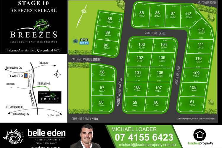 Fourth view of Homely residentialLand listing, LOT 105 Zucchero Lane, Ashfield QLD 4670