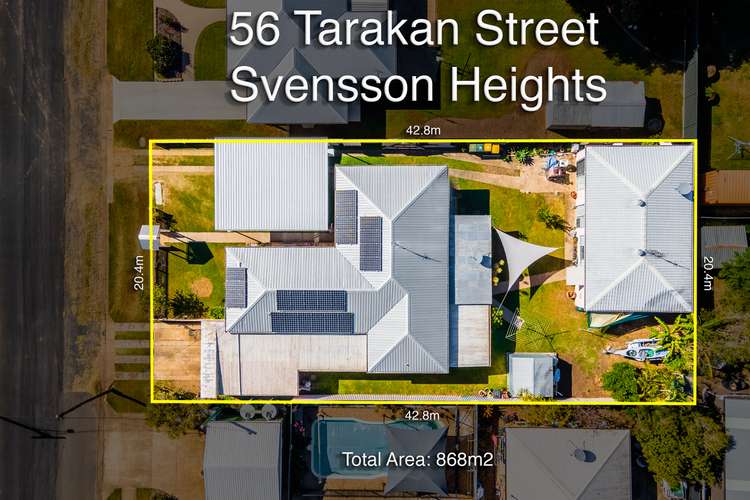 Second view of Homely house listing, 56 Tarakan St, Svensson Heights QLD 4670