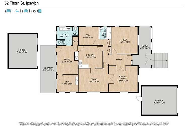 Second view of Homely house listing, 62 Thorn St, Ipswich QLD 4305