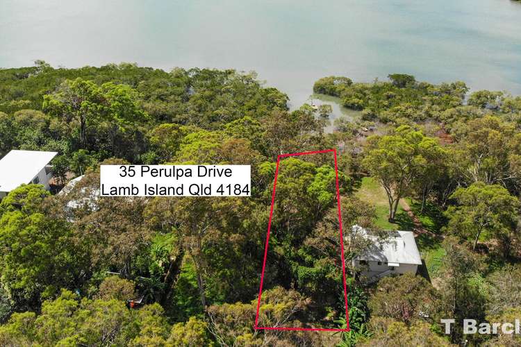 Main view of Homely residentialLand listing, 35 Perulpa Dr, Lamb Island QLD 4184