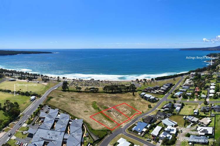 Main view of Homely residentialLand listing, LOT Prop  201,202,203/10-12 Wave Street, Eden NSW 2551