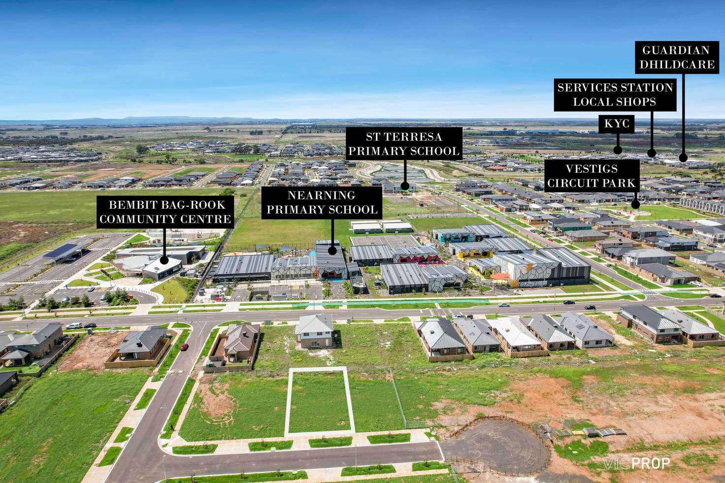 Main view of Homely residentialLand listing, LOT Lot 2524, 7 Stadium Street, Tarneit VIC 3029