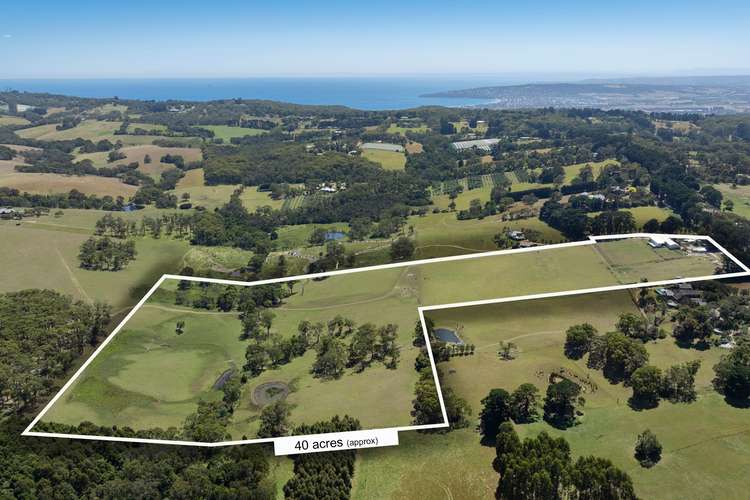 Main view of Homely acreageSemiRural listing, 180 Main Creek Road, Arthurs Seat VIC 3936