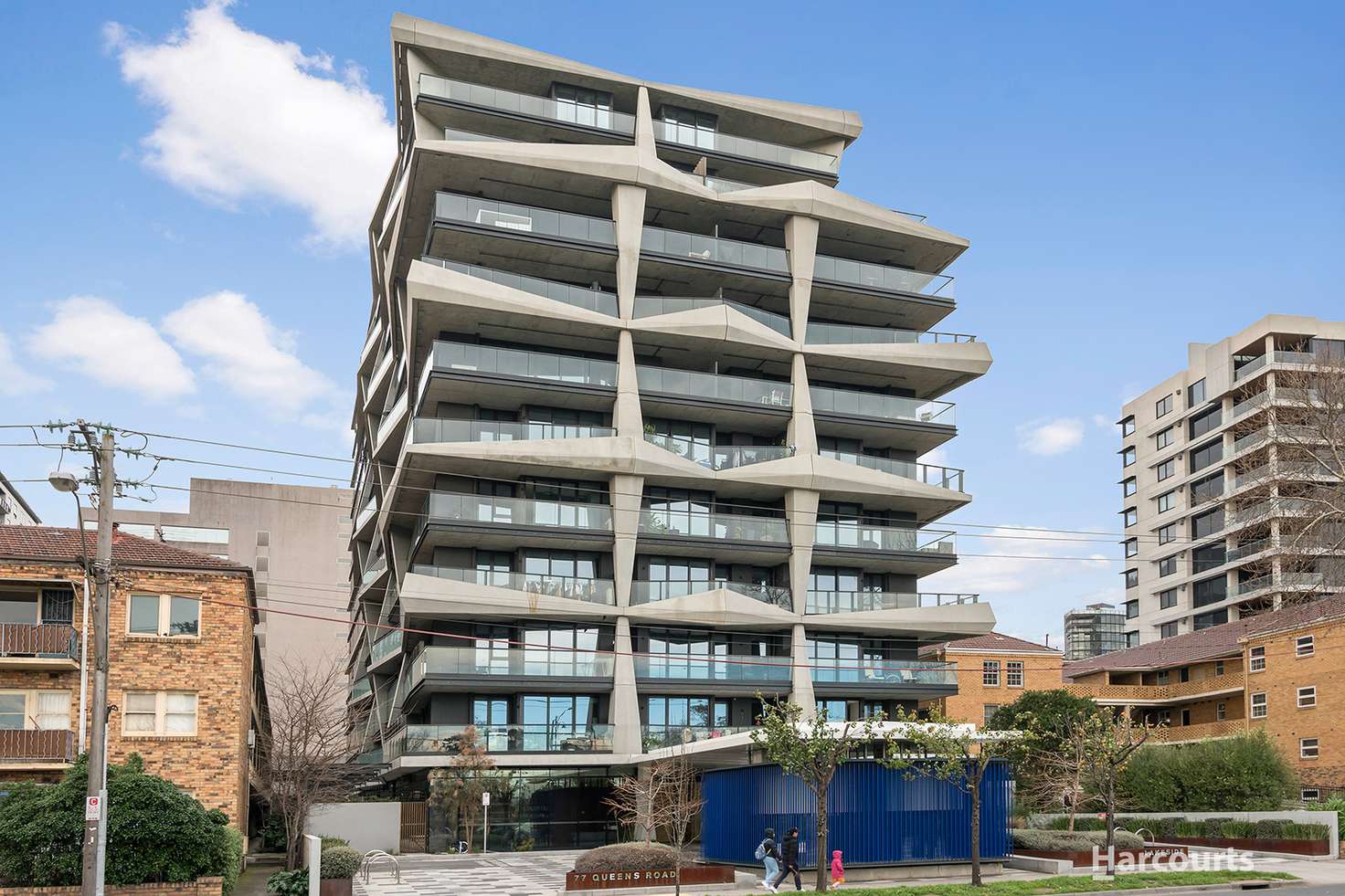 Main view of Homely apartment listing, 711/77 Queens Road, Melbourne VIC 3004