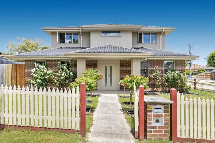 Main view of Homely townhouse listing, 24 Browning Road, Boronia VIC 3155