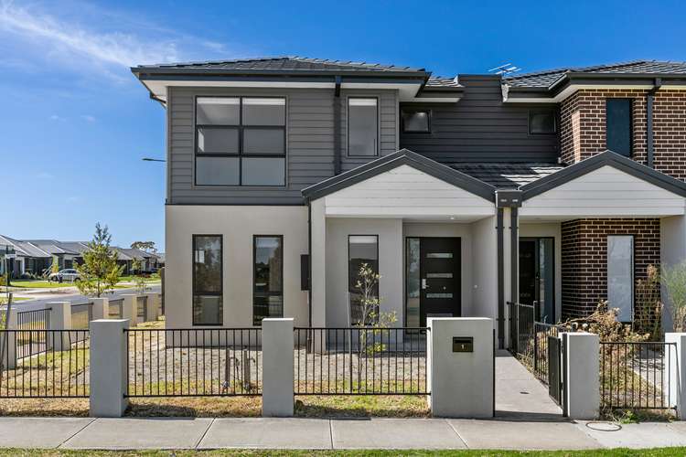 Main view of Homely townhouse listing, 1 Pandan Walk, Manor Lakes VIC 3024