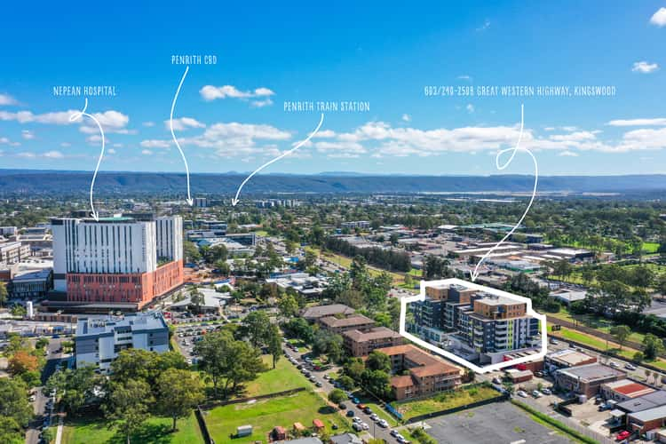 Main view of Homely apartment listing, 603/240-250B Great Western Highway, Kingswood NSW 2747