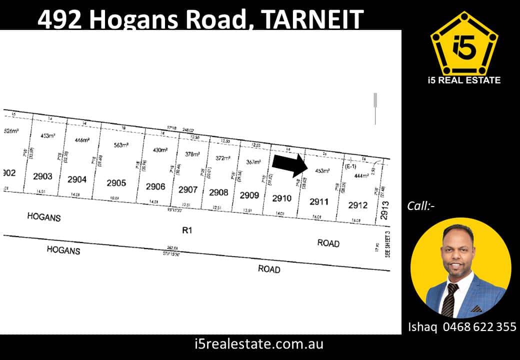 Main view of Homely residentialLand listing, 492 Hogans Road, Tarneit VIC 3029