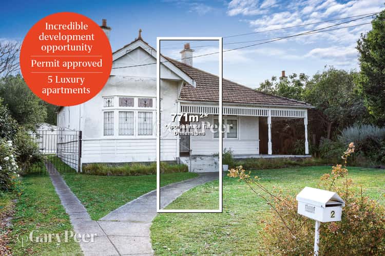 Second view of Homely residentialLand listing, 2 Eskdale Road, Caulfield North VIC 3161
