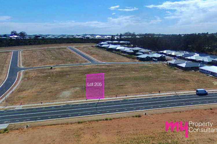 Main view of Homely residentialLand listing, Lot 205 Hampshire Boulevard, Spring Farm NSW 2570