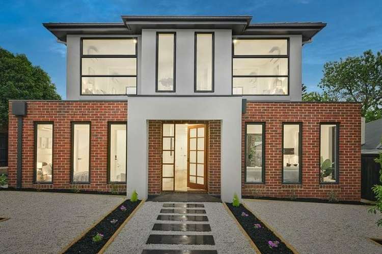 Main view of Homely townhouse listing, 1/8 First Avenue, Box Hill North VIC 3129