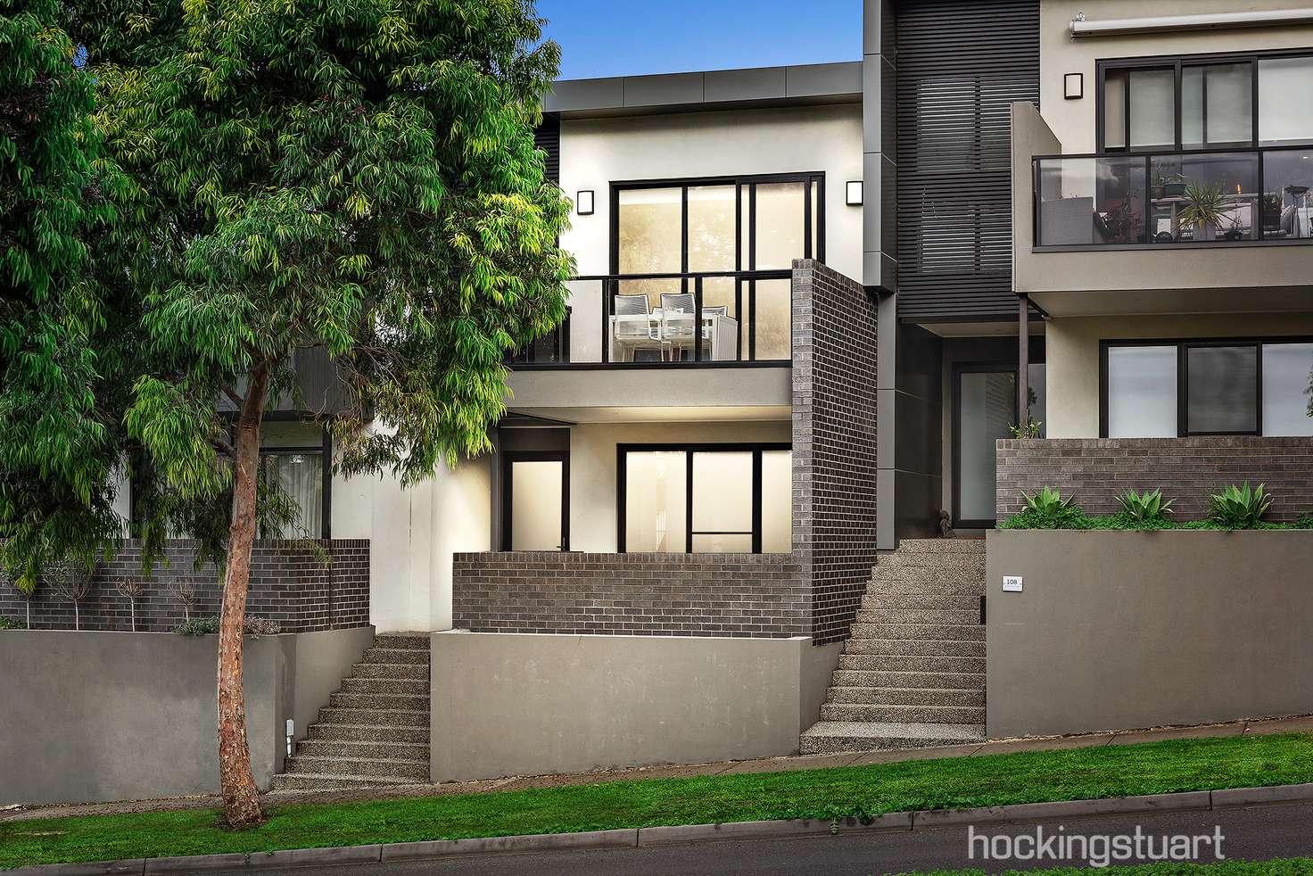 Main view of Homely townhouse listing, 110 Edgewater Boulevard, Maribyrnong VIC 3032