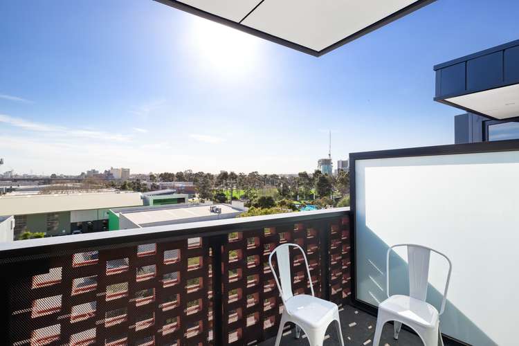 Second view of Homely apartment listing, 402/108 Munster Terrace, North Melbourne VIC 3051