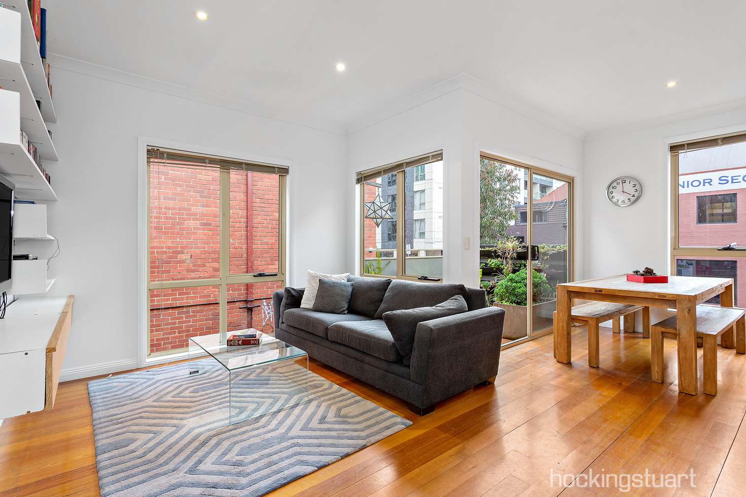 Main view of Homely apartment listing, 3/76 Jeffcott Street, West Melbourne VIC 3003