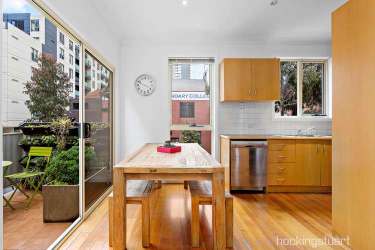 Second view of Homely apartment listing, 3/76 Jeffcott Street, West Melbourne VIC 3003