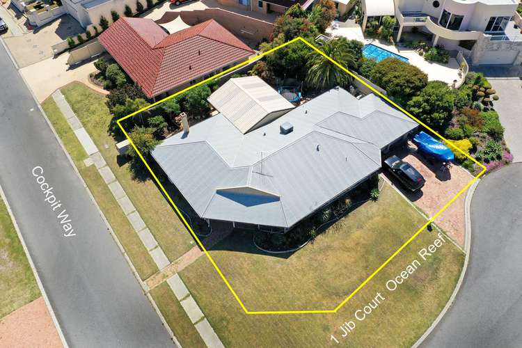 Second view of Homely house listing, 1 Jib Court, Ocean Reef WA 6027