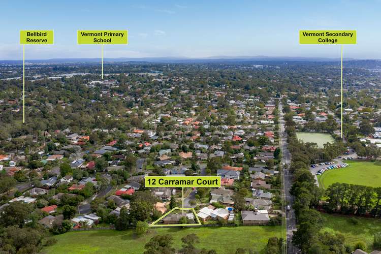 Fifth view of Homely house listing, 12 Carramar Court, Vermont VIC 3133