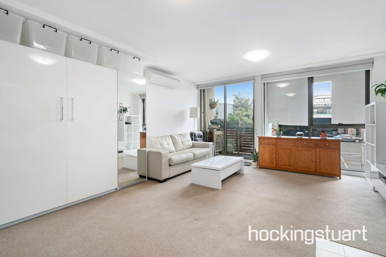 Main view of Homely studio listing, 102/300 Young Street, Fitzroy VIC 3065