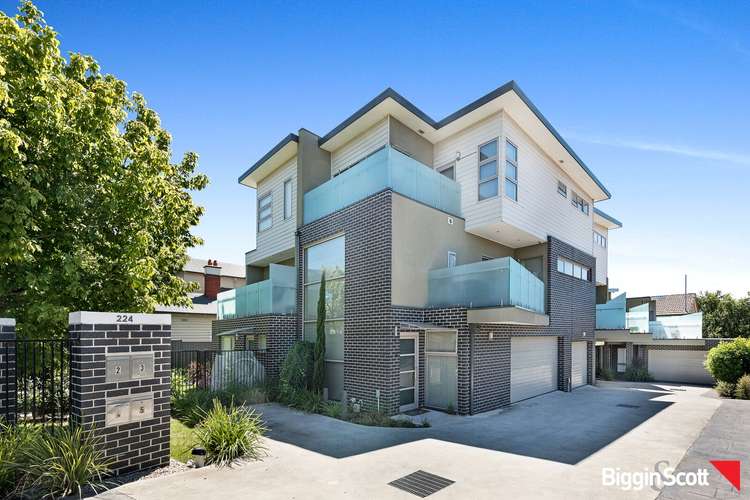 Main view of Homely townhouse listing, 3/224 Pascoe Vale Road, Essendon VIC 3040