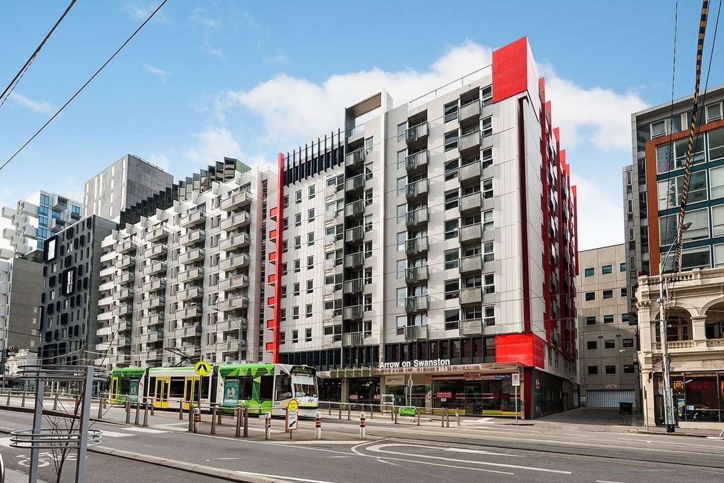 Main view of Homely apartment listing, 3213/488 Swanston Street, Carlton VIC 3053