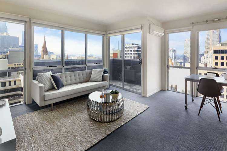 Main view of Homely apartment listing, 1412/325 Collins Street, Melbourne VIC 3000