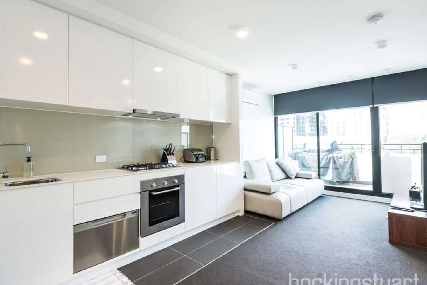 Main view of Homely apartment listing, 406/162 Rosslyn Street, West Melbourne VIC 3003