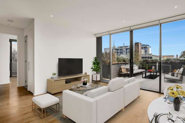 Third view of Homely apartment listing, 905/155 Franklin Street, Melbourne VIC 3000