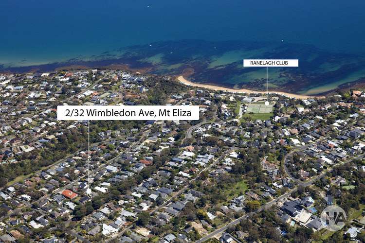 Main view of Homely unit listing, 2/32 Wimbledon Avenue, Mount Eliza VIC 3930
